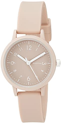 [フィールドワーク] 腕時計 アナログ ソダー小 シリコンベルト YM006-6 レディース ベージュ